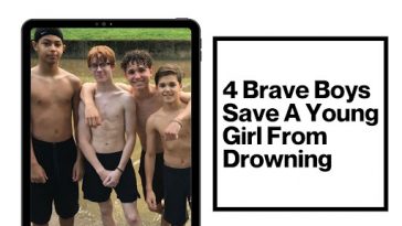 4 Brave Boys Save A Young Girl From Drowning – Get Unlimited Free Burgers For A Lifetime
