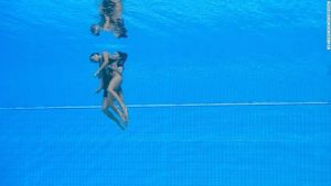 The 25-year-old artistic swimmer