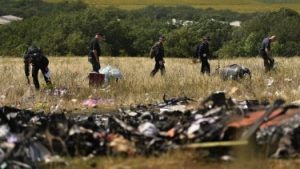 Eastern Ukraine, the scene of the MH17 accident in August 2014