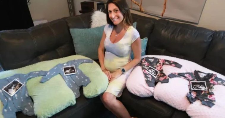 A Woman Gives Birth To Two Sets Of Identical Twins Despite Believing She Couldn't Have More Kids