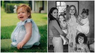 Harry and Meghan post a picture of Lilibet on her first birthday