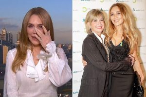 Olivia Newton-John "contracted secondary illnesses" and was in "a lot of pain" prior to her death on Monday morning, according to Tottie Goldsmith. In 2020, they can be seen in the photo on the right