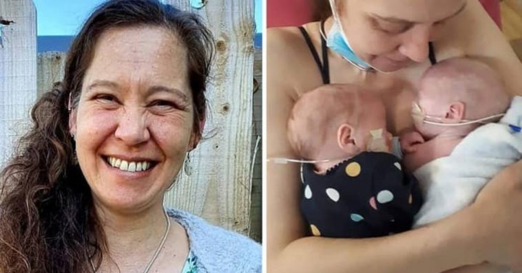 Graphic Content Inside. Without Realizing It, A Woman's Newborn Twins Saved Her Life While She Was On The Verge Of Death