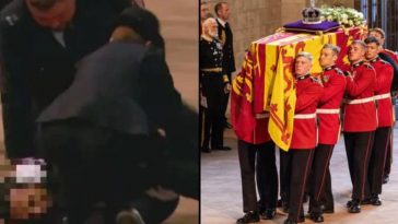 One Of The Men Tackled For Attempting To Touch The Queen's Coffin Said That He Intended To "Confirm She Was Dead