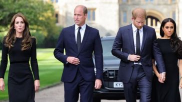 William, Harry, Catherine, And Meghan Come Together To Commemorate Queen Elizabeth II