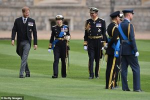 Yesterday, when other royals, including King Charles III, Prince William, and Princess Anne