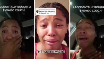 After "Accidentally" Purchasing A $100,000 Couch, Tiktoker Begs For Money