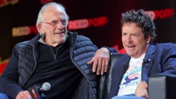 Christopher Lloyd And Michael J. Fox Reunited At Comic-Con