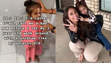 Internet Is Divided By Video Of Mother Waxing 3-Year-Old's Unibrow