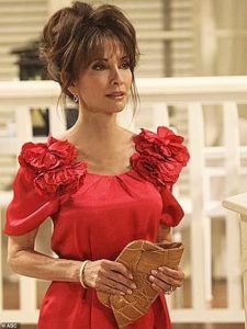 Lucci, a supporter of the American Heart Association's Go Red for Women campaign