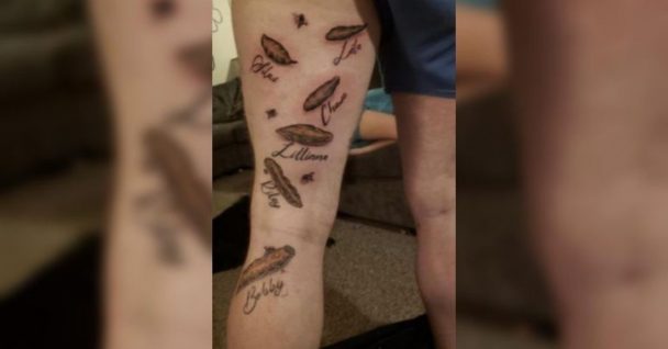 The Father Of Six Tattooed Kid’s Poop On The Back Of His Thigh Was Cruelly Mocked For It