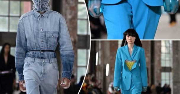 The Newest Accessory At Paris Fashion Week Is Condom Gloves