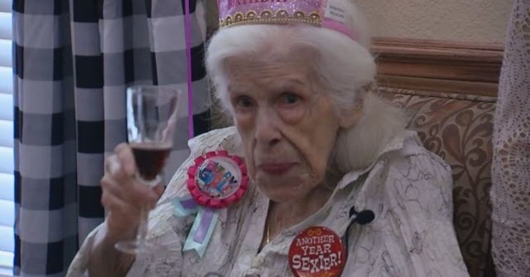 A Woman Who Is 101 Years Old Claims That Tequila Is The "Secret" To Her Long Life And Happiness