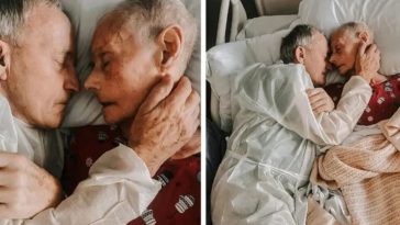 Beautiful Final Moments Of The Grandparents' 60-Year Relationship Are Captured By A Woman