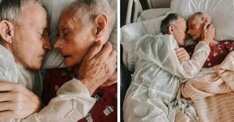 Beautiful Final Moments Of The Grandparents' 60-Year Relationship Are Captured By A Woman