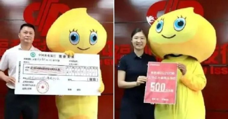 Chinese Lottery Winner Dresses Up In Costume To Keep His $30 Million Prize Hidden From His Family
