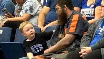 Coal Miner Hurried From Work To Watch Basketball With Son. He's Currently Receiving VIP Tickets