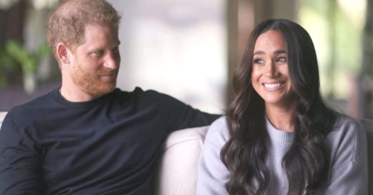 Disrespectful Curtsy Sequence In Harry And Meghan Docuseries Is Criticized By Viewers