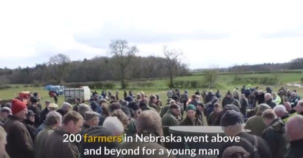 Farmers Refrain From Bidding At The Auction So A Young Man Can Win The Bid On His Long-Lost Family Farm
