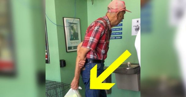 Tears Of Joy: The Unforgettable Moment When An Old Man Unveils His Bag At The Animal Shelter